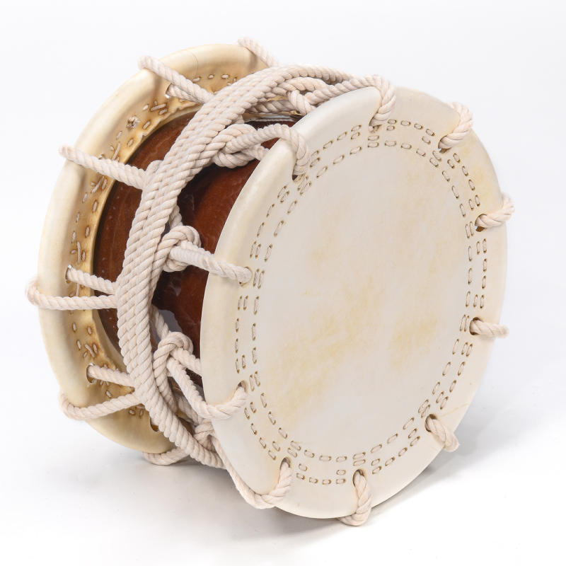 締太鼓ロープ締め