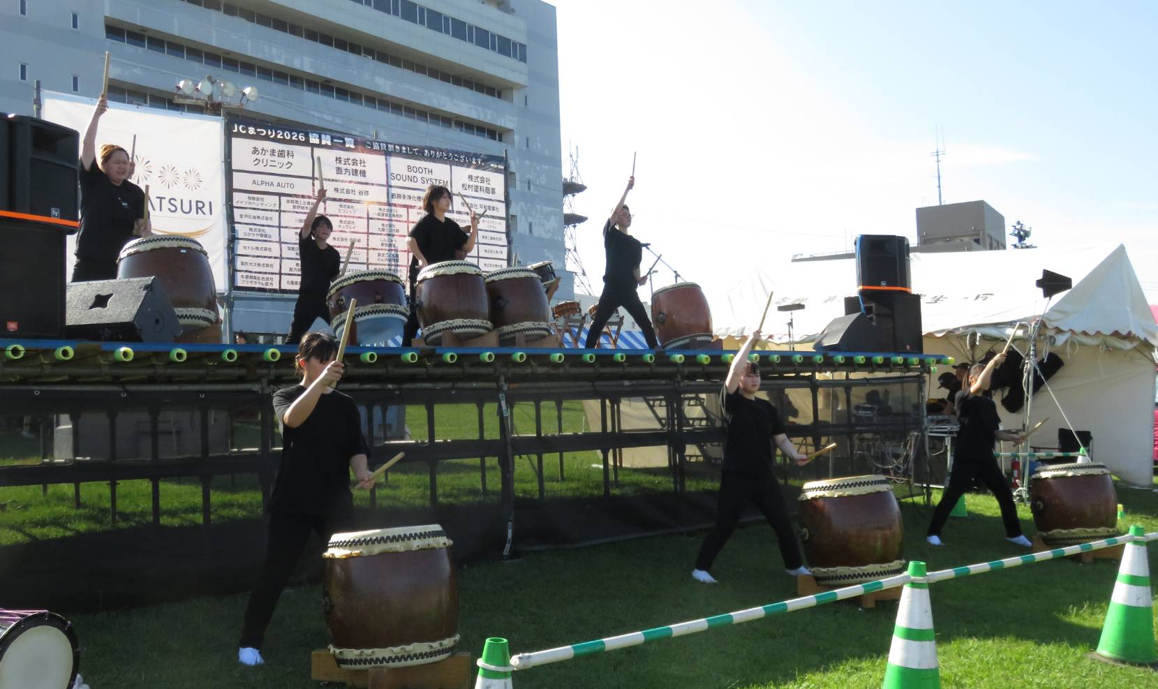 福岡県立鞍手竜徳高等学校和太鼓部(竜徳太鼓)